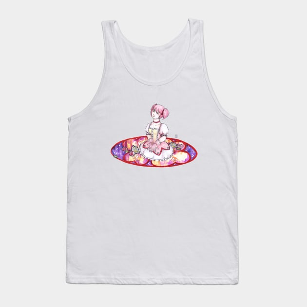 Madoka Kaname Tank Top by Nenril